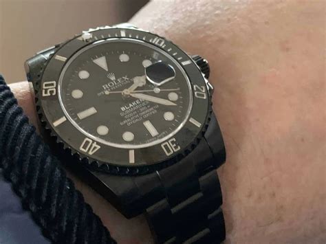 rolex männer schwarz|rolex handgelenk.